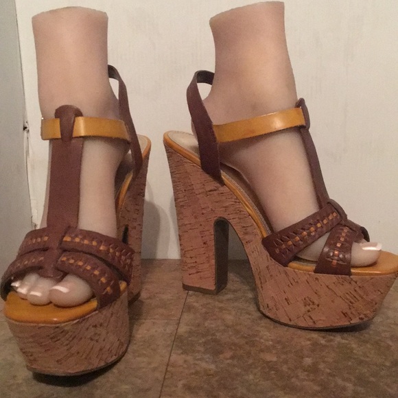 vintage style platform shoes